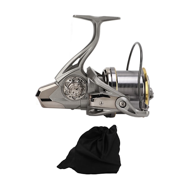 Metal 4.8:1 Gear Ratio 17+1 Spinning Reels Saltwater Long Distant No Gap Spinning Wheel(NGK9000 )