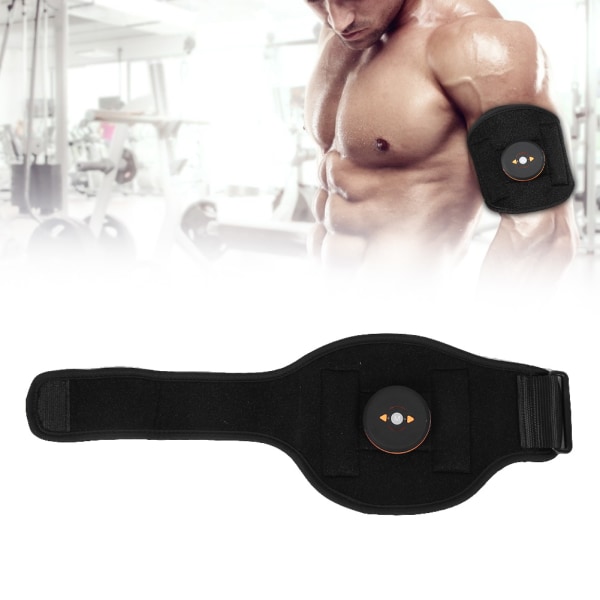 Husholdningsmuskeltrener EMS Arm leggmuskelmassasjestimulator Fitnessbelte (oransje vert)