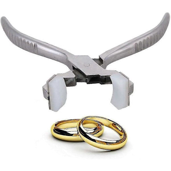 Smyckestång för armband, smyckesreparationsverktyg formning fjäderböjning nylonbackar ringtång