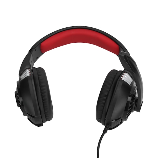 G308 datamaskin bærbar headset kablet gaming hodetelefon med LED lys mikrofon USB-port