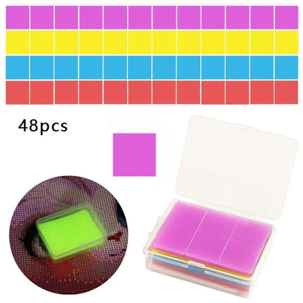 2 x Maalausliimatahna, 4 väriä, maalaus DIY-askarteluun, kirjontatarvikkeet