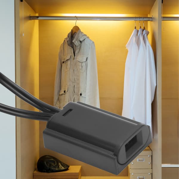 LED Infrarød Bevegelsessensor Bryter Auto Slå På/Av for Garderober Skap DC5‑24V