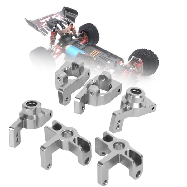 Forhjulsete Baksete C-formet sete Passer til WLtoys 1:14 144001 RC-bil (titanfarge)