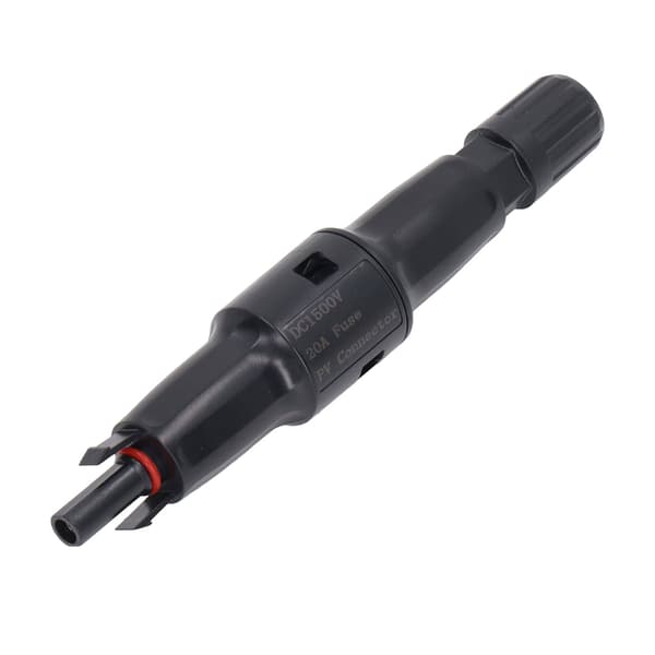 1500V Solcelle-Sikringsstik IP68 Vandtæt Sikringsplug Diode PV-Stik Han-Kabel 20A