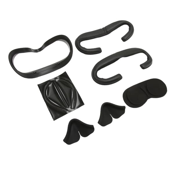 6PCS VR Ansiktskudde Förhindra Imbildning Plastram Linsskydd Nässkydd Skyddsset för Quest 2 Tillbehör
