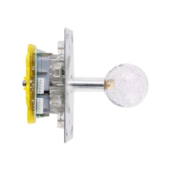 Värikäs LED-valaistu joystick, joka voidaan vaihtaa 4-8-suuntaisesta toiminnasta arcade-peliin