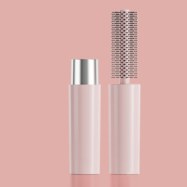 Hårkam Multi Purpose Styling Hårborste Indragbar Portabel Curling Roll Kam för Resor Rosa