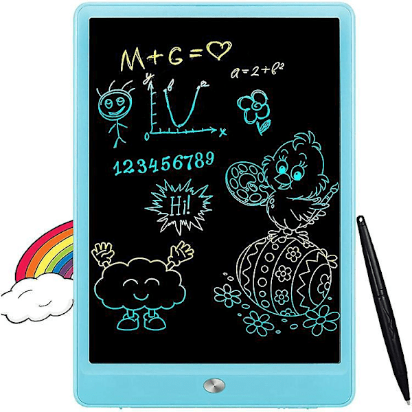 10 tommers LCD skrivetavle for barn Elektronisk tegnebrett Slettbar gjenbrukbar Doodle Pad Gave
