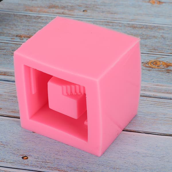 Unik husform silikoneform kage sæbe blomsterpotte betonforme husholdnings DIY tilbehør BK2082