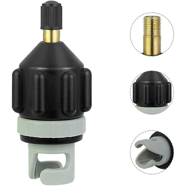 Kajak Pumpe Adapter Inflator Dyse Kompressor Tilbehør Udstyr Til Oppustelig Sup Paddle Båd