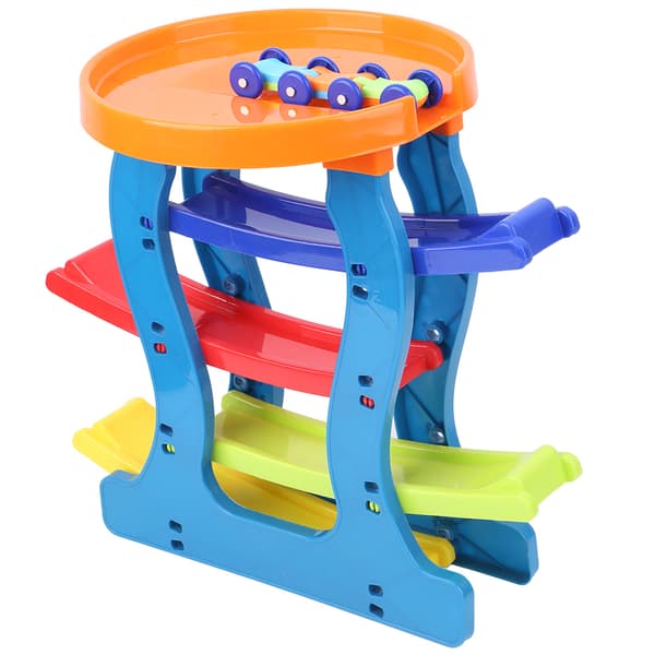 Bilbana Leksaker DIY Montering Barn Småbarn Pedagogisk Bana Billeksak Spel Stil 1