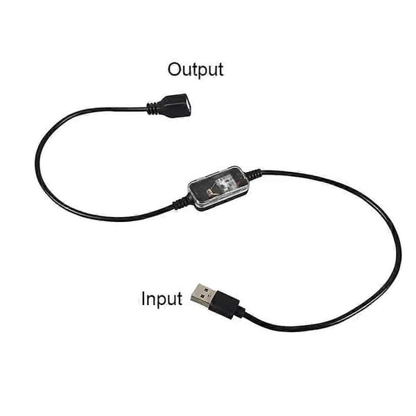 Light Sensor DC 5V 12V USB Cable Night Automatic On Light Sensor Cable for Home Security and Lighting