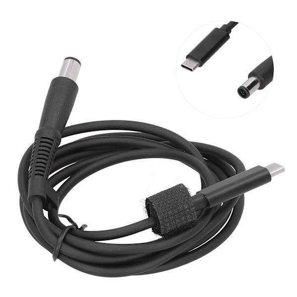 Bærbar opladerkabel Type-C opladerkabel passer til HP Notebook Computer DC7.4 x 5mm han