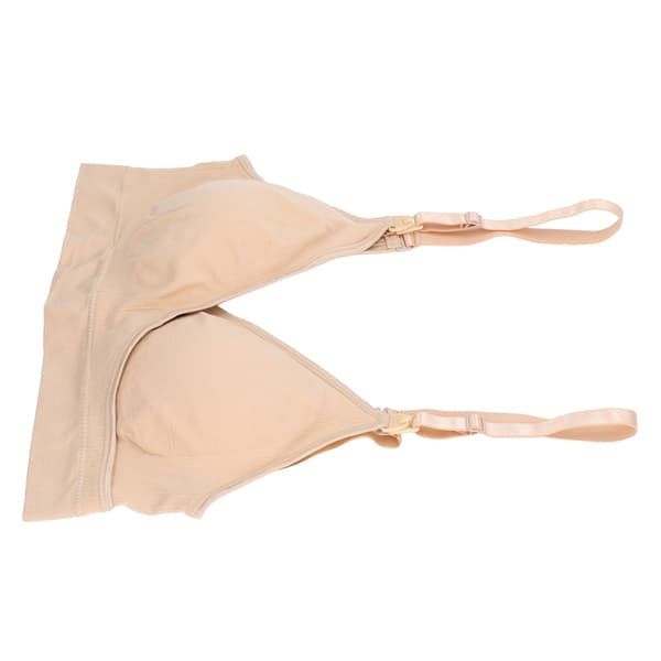 Ammende BH Front Topp Spenne Utvidede Flanker Fire Rad Spenne Amme-BH for Gravide Kvinner S