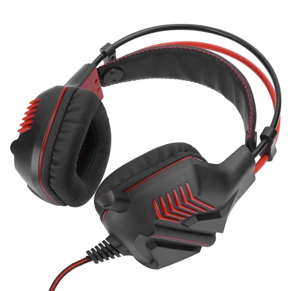 Q12 USB Gaming Headset Justerbar Mikrofon Støjreducerende Hovedtelefoner Headset