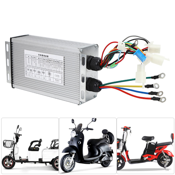 18Tube 48V1000W sähköpyörä alumiiniseos harjaton ohjain suuri teho E-pyörä lisävaruste