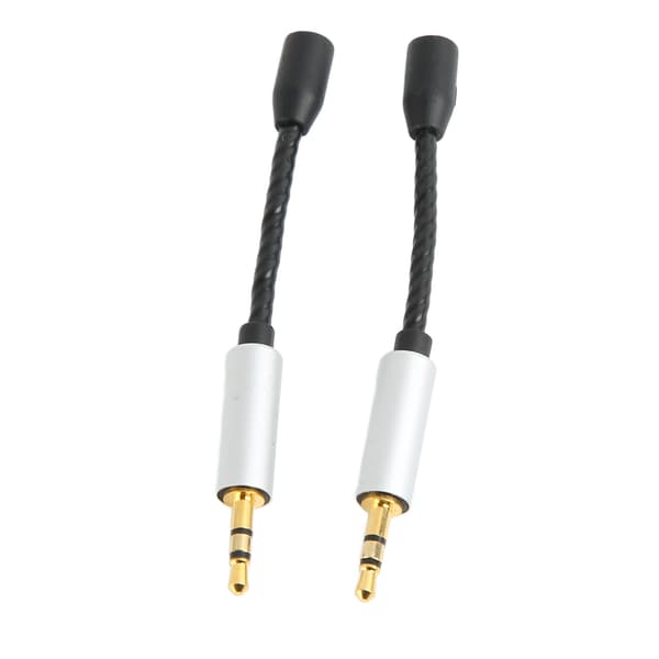 til MMCX til 2,5 mm adapterkabel hun til han tabsfri plug and play lille hovedtelefonadapterkabel
