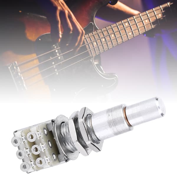 Baspotentiometer Høj Kvalitet Metal B100K Musikinstrument Tilbehør