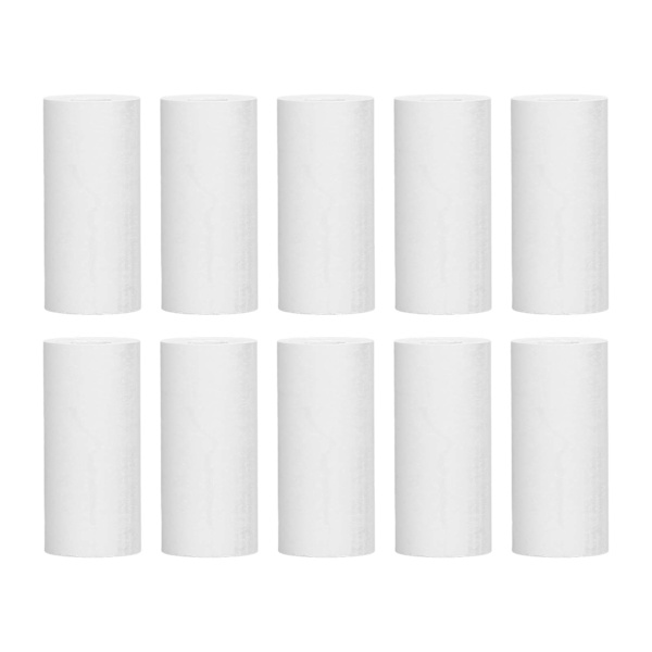 10 rullar termiskt papper för bärbar kärnlös HD-termisk påfyllningspappersuppsättning