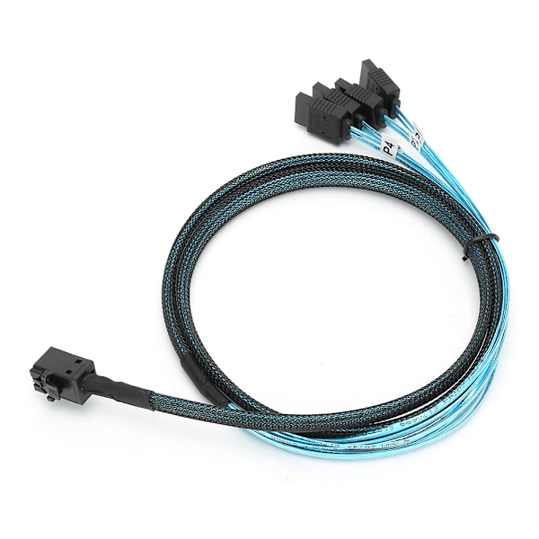 Minisas dataoverføringslinje H0107 Sas1 til 4SATA Server 8643 Sving 4sata High Definition50cm