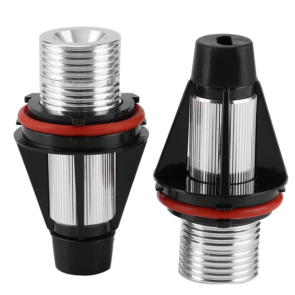 2 kpl 6000K 720lm LED-valot Auto Angel Eyes Halo Renkaat Lamppu Sopii E39 E53 E60 E63 E64