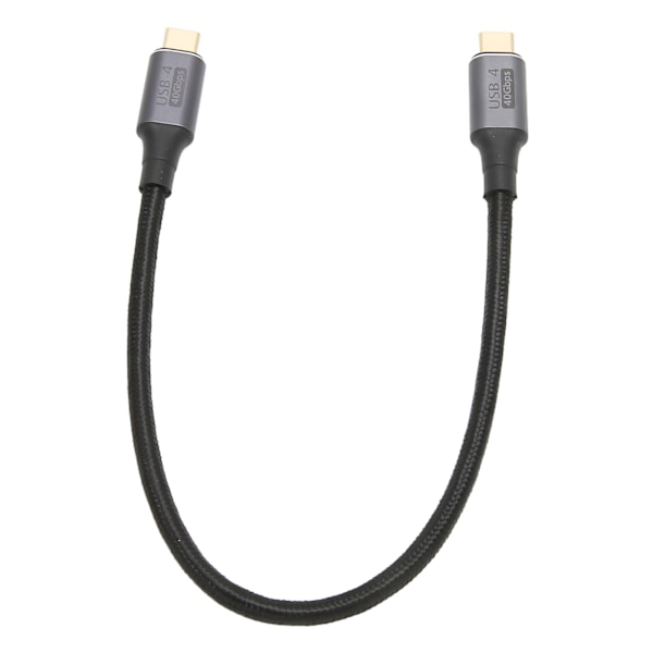 USB4 Datakabel PD Snabbladdning Multifunktionell 40Gbps höghastighetsöverföring HD 8K 60HZ Typ C Datakabel 11,8in