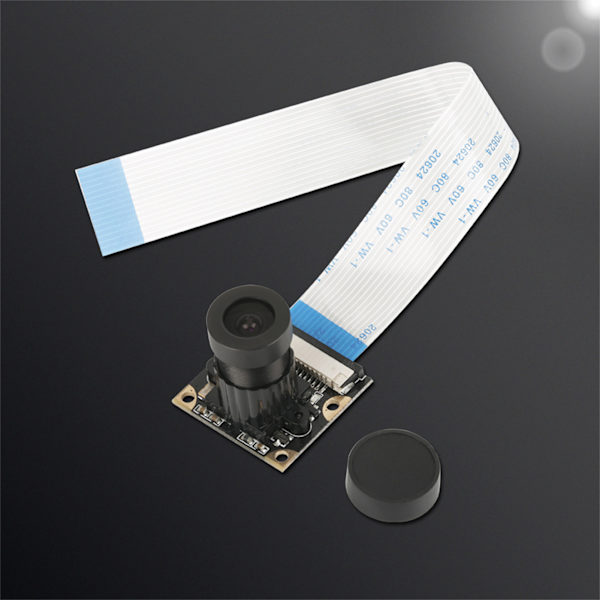1 stk 5MP nattsynskameramodulbrett 72° for Raspberry Pi B 3/2