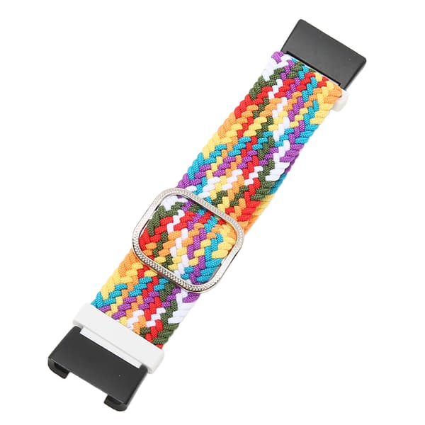 Elastisk urrem til Redmi Watch 2, justerbart legeringsstik, vævet nylon sportsurrem, multi farve