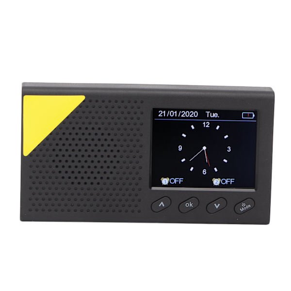 Digitaalinen DAB-radio Bluetooth 2,4 tuuman värillinen LCD-näyttö Automaattinen viritys 20 radioasemaa AM FM-radio