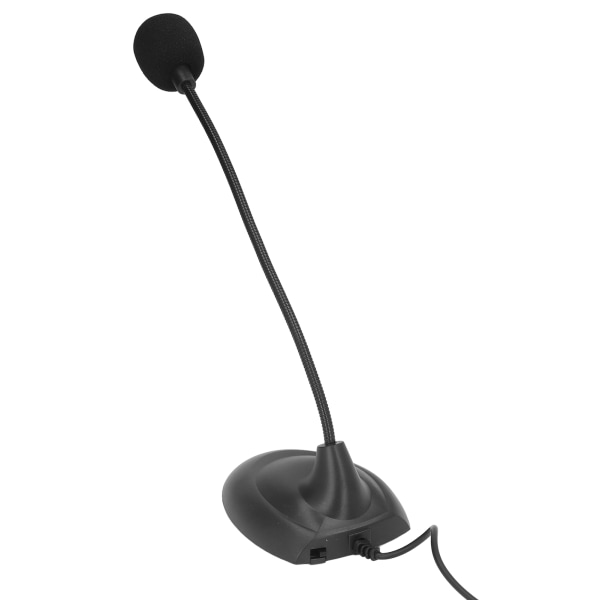 USB mikrofon Professionell 3,5 mm PC-mikrofon för strömmande podcasting Vokalinspelning