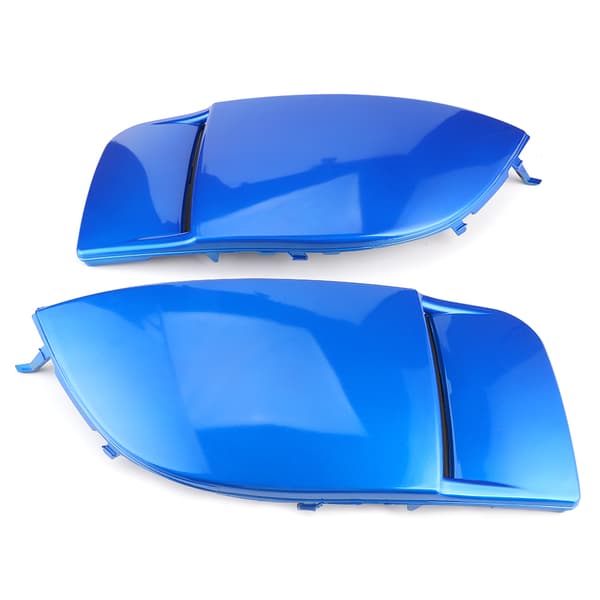Par tåkelysramme lampe deksel passer til Subaru Impreza STI WRX 04-05 Blå
