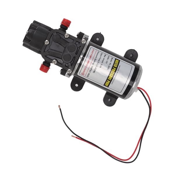 Membranvattenpump Självsugande Intermittent Membranpump Högtrycksvattenpump för Hem Marin RL 3203 (12V)