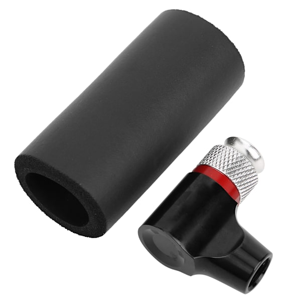 Aluminiumlegering Svart Cykel CO2-däckpump Schrader/Presta-ventil Universal Bärbar Cykelpump Cykelutrustning