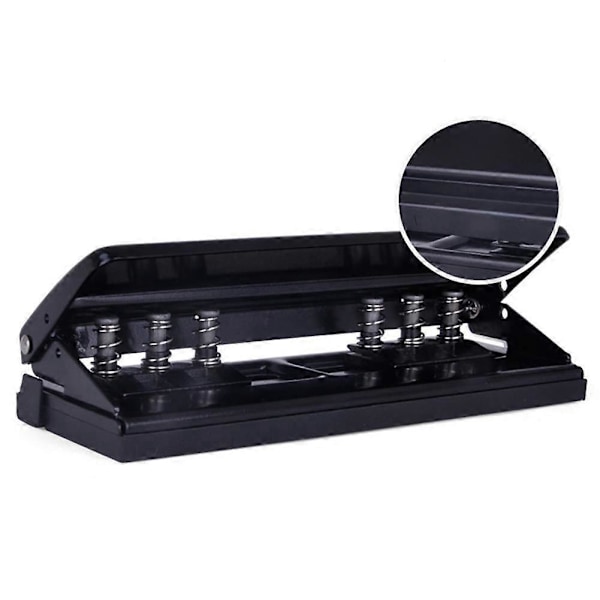 6 Huls Hæftemaskine Justerbar Metal Universal Organizer 6 Arks Kapacitet 1/2\" Diameter Hul