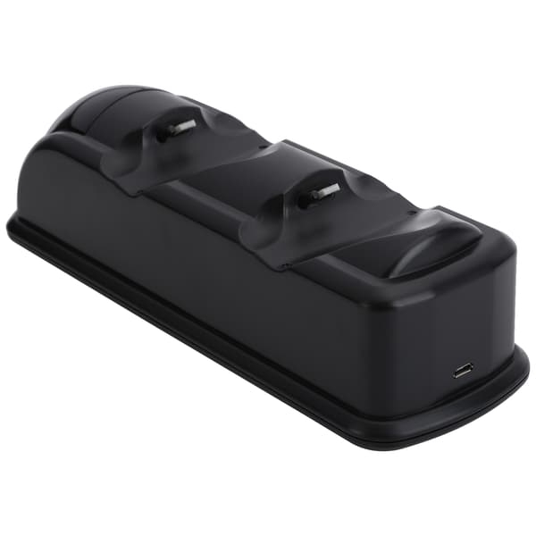 Multifunktionel dobbelt controller opladerstander med display til PS4 SLIM PRO Joystick
