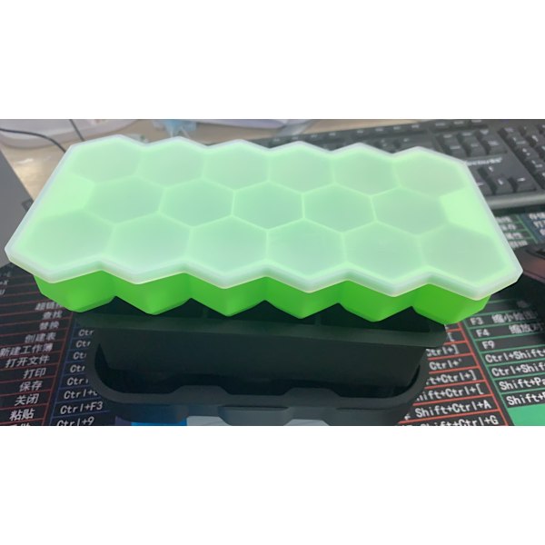 Silica Gel Ice Box Square Round 17 Grid Honeycomb Tredelt Blandet Pakke