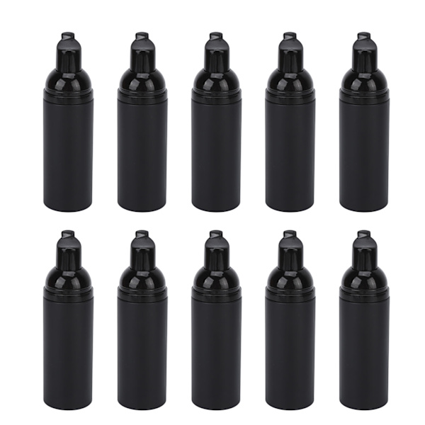 10 st 50 ml skumflaska återanvändbar stor kaliber bärbar press typ rese skumdispenser för hemresa