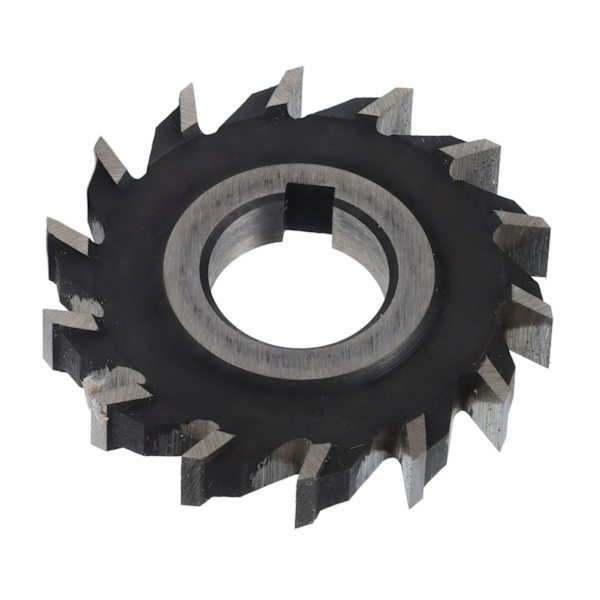 Fræser Højhastighedsstål Lige 14 tænder Face Mill Disc Punching Drilling Tool