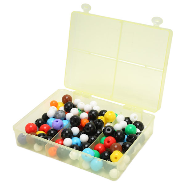 Kemi Molecular Model Kit PP Balls H C O N S Cl Br P I Box Packed Molecular Structure Model for School Education