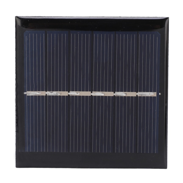 Bärbar 0,6W 3V Polysilicium Solpanel Nivå A Solladdningsplatta Modul för Solträdgårdsbelysning