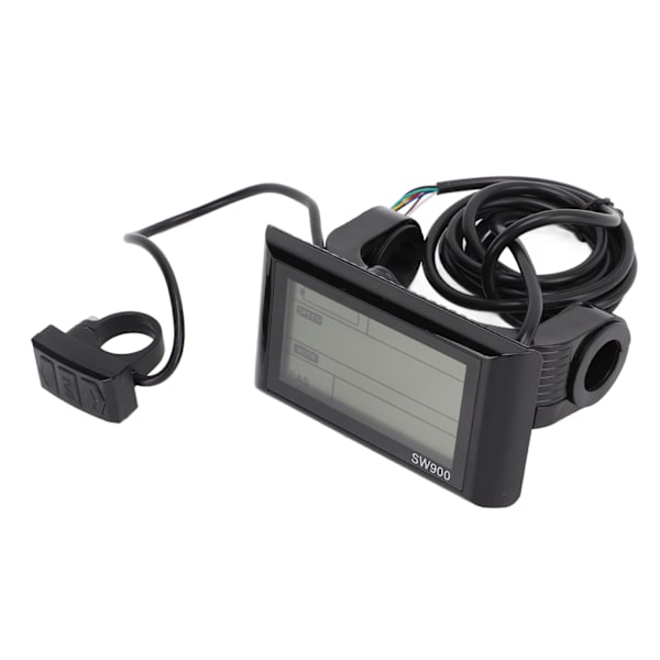 Elektrisk cykel SW900 display med 36V 48V stik - Holdbar elektrisk cykel LCD display