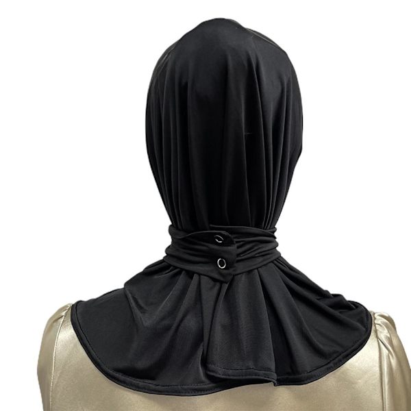 Kvinnors Muslin Huvudduk Färg Sjalar Wraps Muslimsk Stretch Huvudduk Sommar Andas Solhatt Vinter Varma Huva