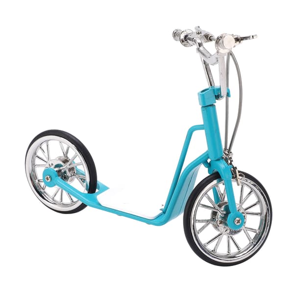 Deck Scooter Leksak Livlig Simulering Design Vacker Utsökt Texturerad Legering Miniatyr Scooter Prydnadsmodell