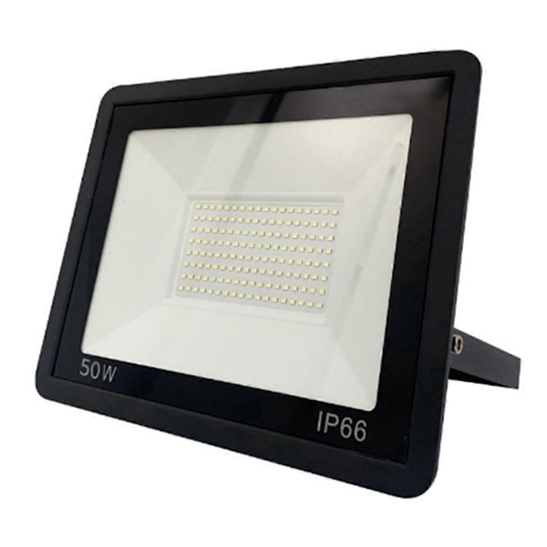2 st Utomhussäkerhetslampor 50W Super Stark PIR LED-lampa