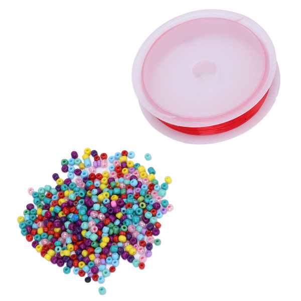 Beads String Kit Forbedre visuelt Forskellige farver Keramiske Wear Beads Legetøj til Amblyopia Training Medium 0.04in