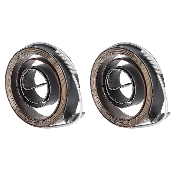 2 stk. boremaskinefjedre, spindelreturfjedre, 8 mm bredde, 35 mm udvendig diameter til drejebænke, bordboremaskiner, Zekai
