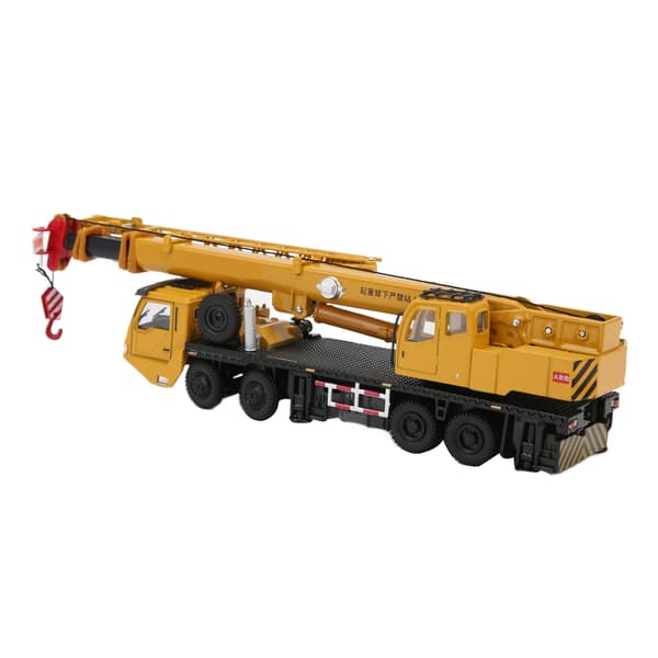 Diecast 1/55 skala metalllegering bilmodell kran lyft lyftmaskin lastbil för barn