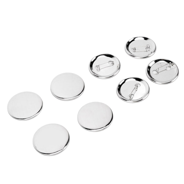 Badge baksida 50mm Mer hållbar korrosionsbeständighet Plåt plast DIY badge material