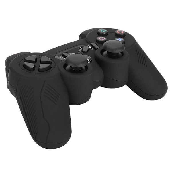 Trådløs Bluetooth-gamepad i plast med dobbelt vibration og kropsfølsomhed til PS3
