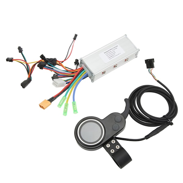 Elektrisk cykel børsteløs controller kit med LCD-display cykel scooter motor dele tilbehør 36 48V 500W